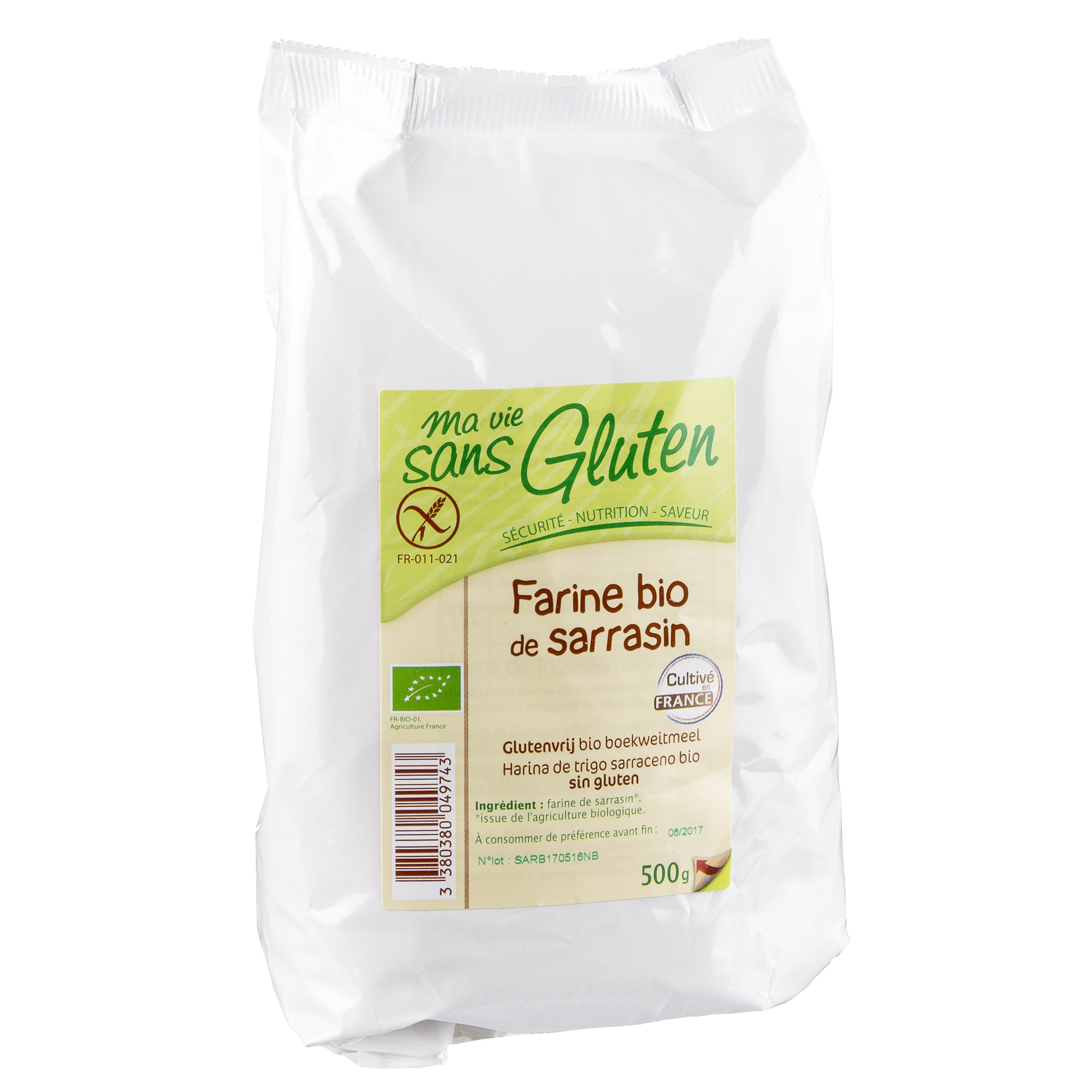 ma vie sans Gluten Farina di grano saraceno 500 g