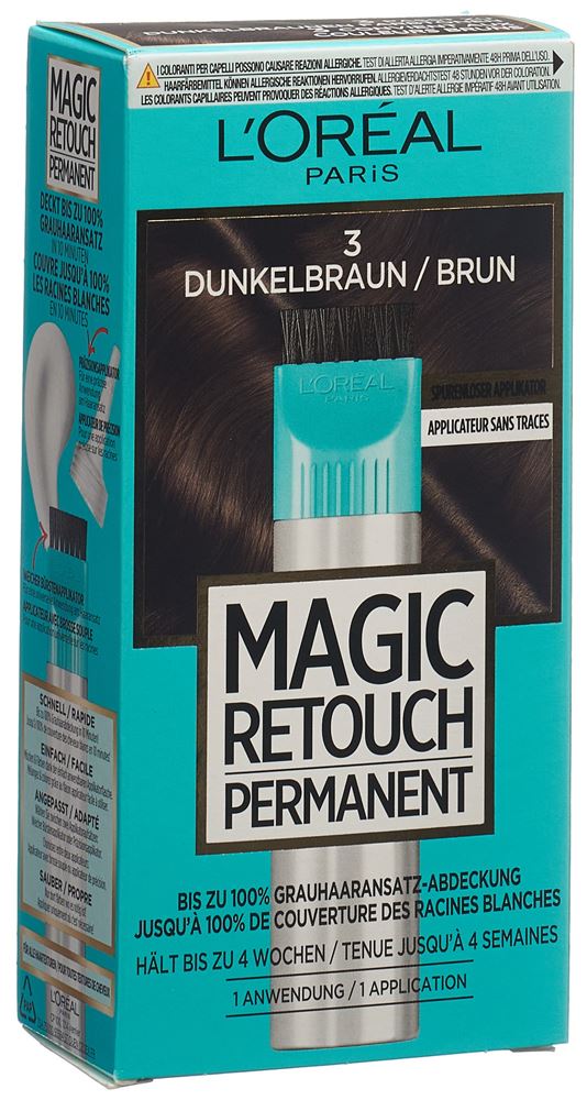 Image of Magic Retouch Permanent 3 dunkelbraun Tb