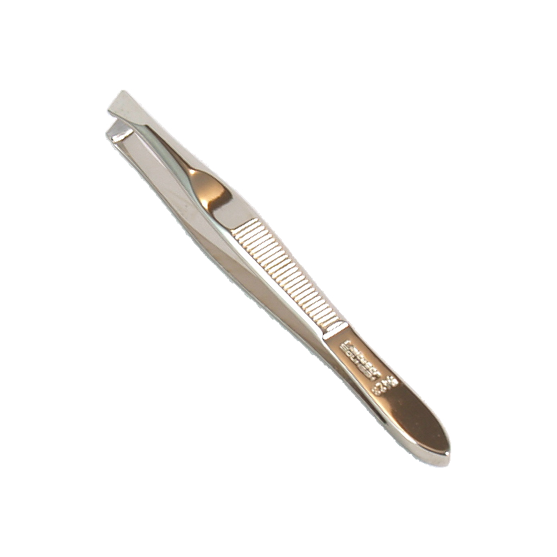 Malteser Pinzette Nickel schräg 8cm No 11