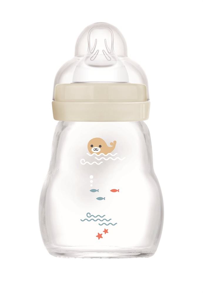MAM Feel Good Glasflasche 170ml 0+ Monate