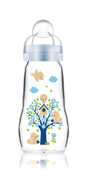 MAM Feel Good biberon in vetro 260 ml 2+ mesi
