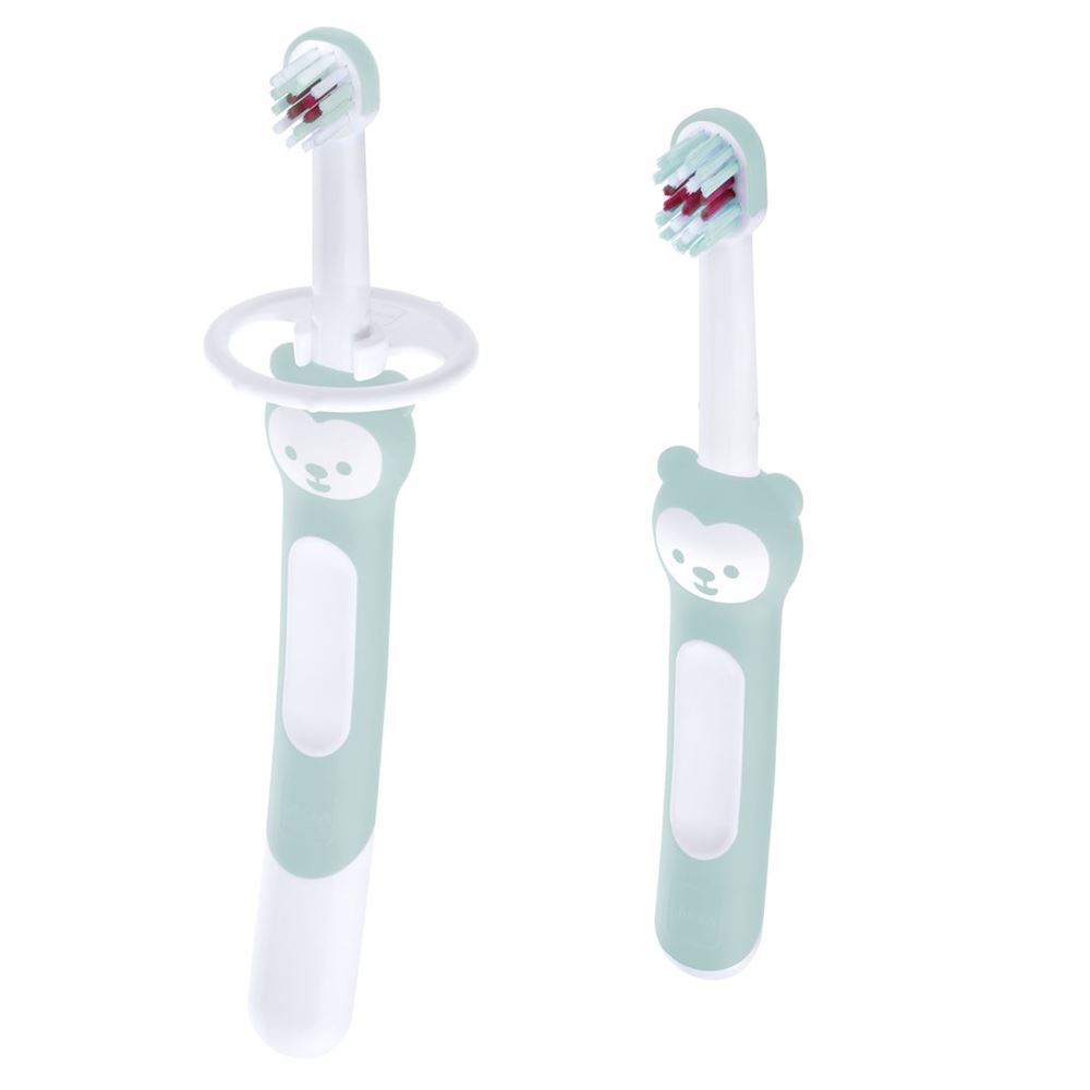 MAM Learn to Brush Set Zahnbürsten 5+ Monate