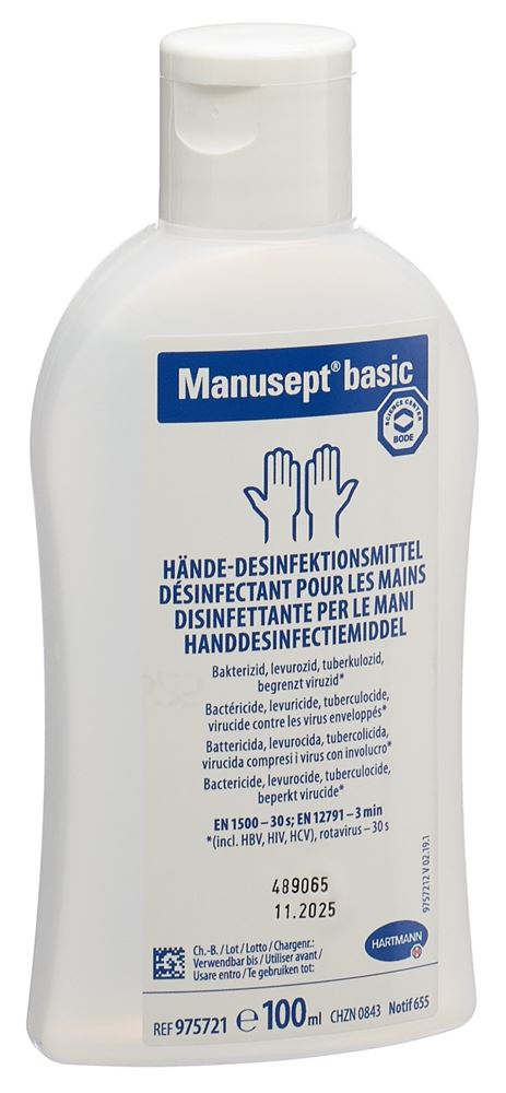 Manusept basic désinfectant mains fl 100 ml