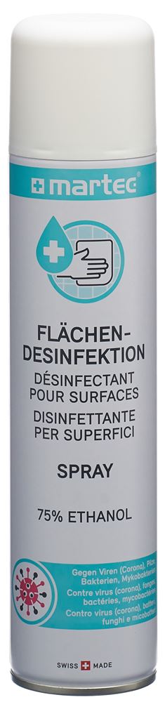 martec Désinfectant pour surfaces spr aéros 300 ml