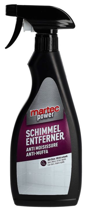 martec household Schimmel Entferner + Chlor Spr 500 ml
