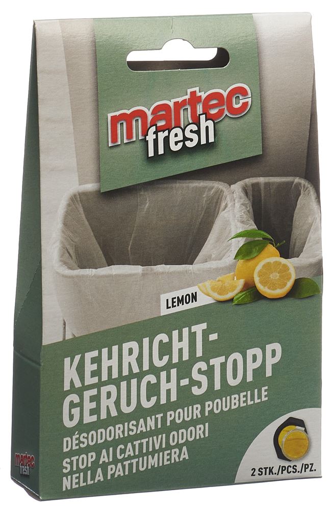 martec Désodorisant pour poubelle 2 pce