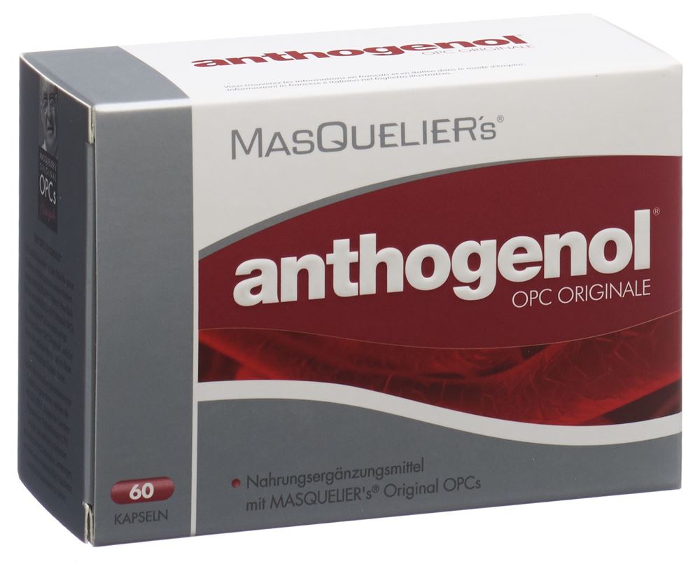 Masquelier's anthogenol avec opc 60 pce