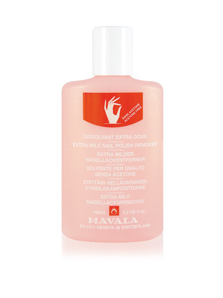 Image of Mavala Extra-milder Nagellackentferner rosa 100 ml
