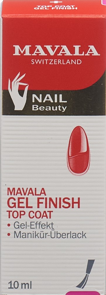 Mavala Top coat gel finish Fl 10 ml