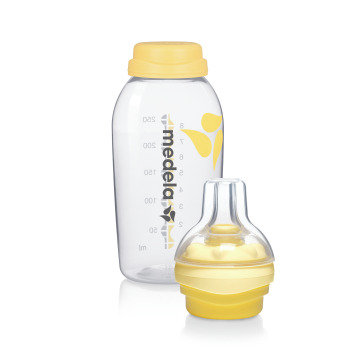 Medela Calma Muttermilchsauger mit 250ml Flasche
