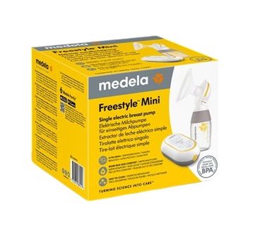 Medela Freestyle elektrische Einzelmilchpumpe Mini Box