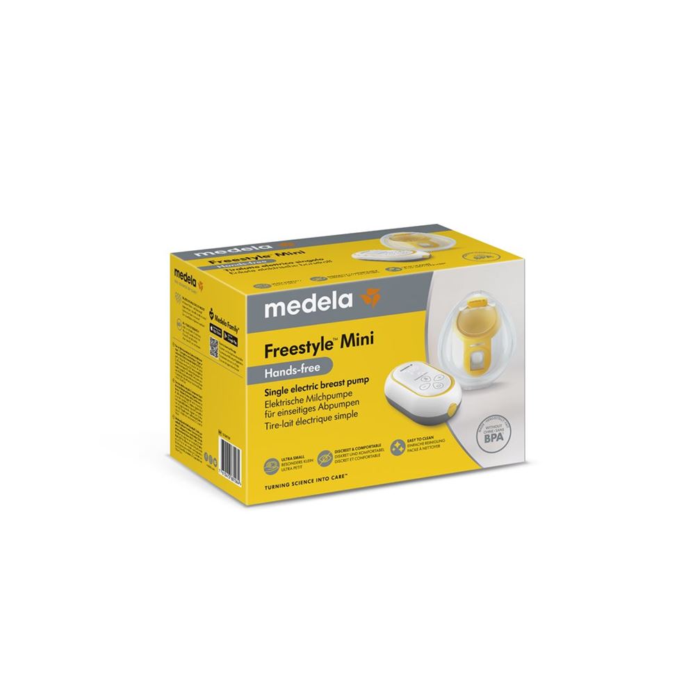 Medela Freestyle tiralatte elettrico singolo mini Hands-free box