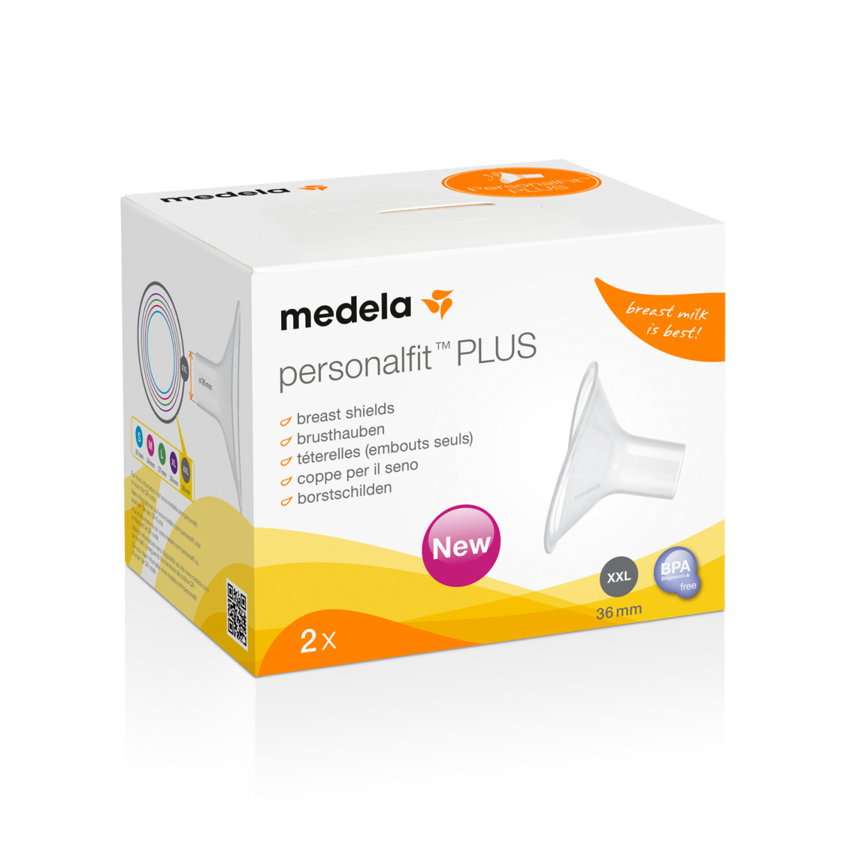 Medela Personalfit Plus Brusthaube Gr.Xxl 1 Stück