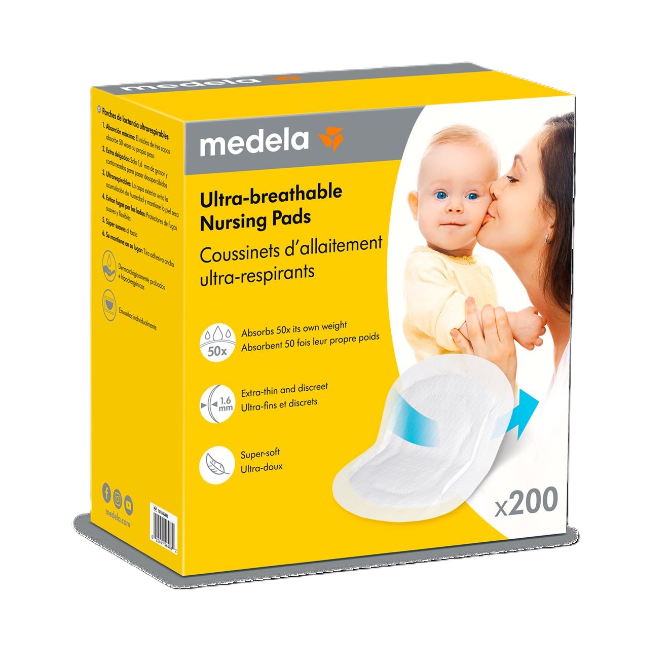 Medela Stilleinlagen ultra-atmungsaktiv 200 Stk