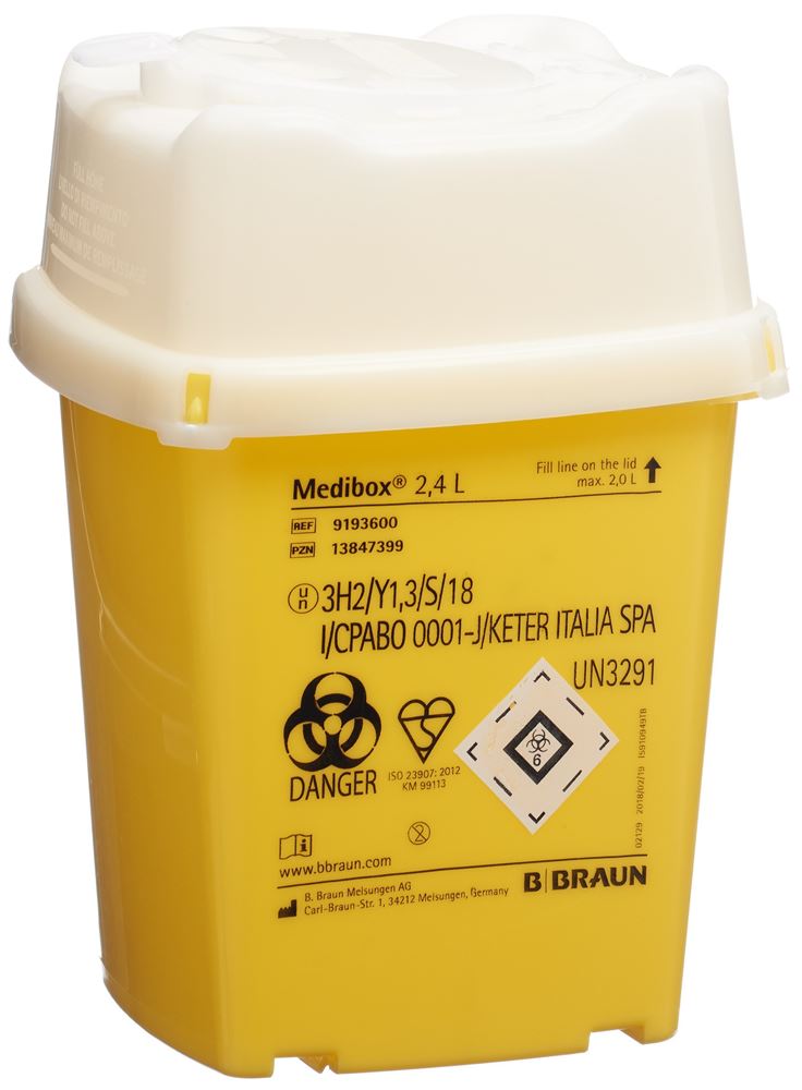 Medibox Kanülensammler 2.4l