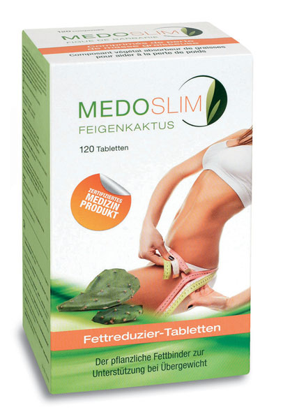 Image of Medoslim Feigenkaktus Tabl 120 Stk