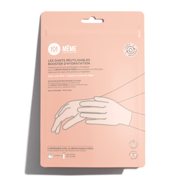 Meme Handschuhe Feuchtigkeits-Booster wiederverwendbar Btl 1 Paar