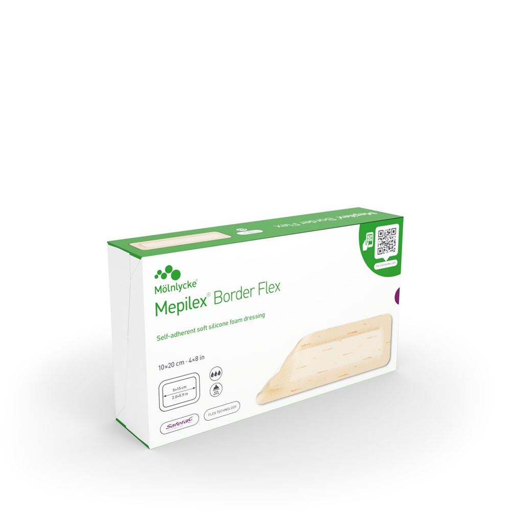 Image of Mepilex Border Flex 10x20cm 10 Stk