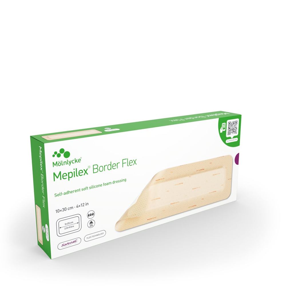 Image of Mepilex Border Flex 10x30cm 10 Stk