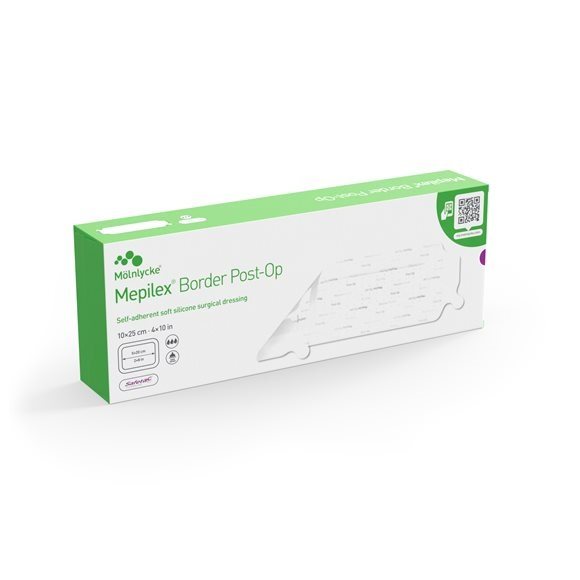 Mepilex Border Post OP 10x25cm Box 10 Stk