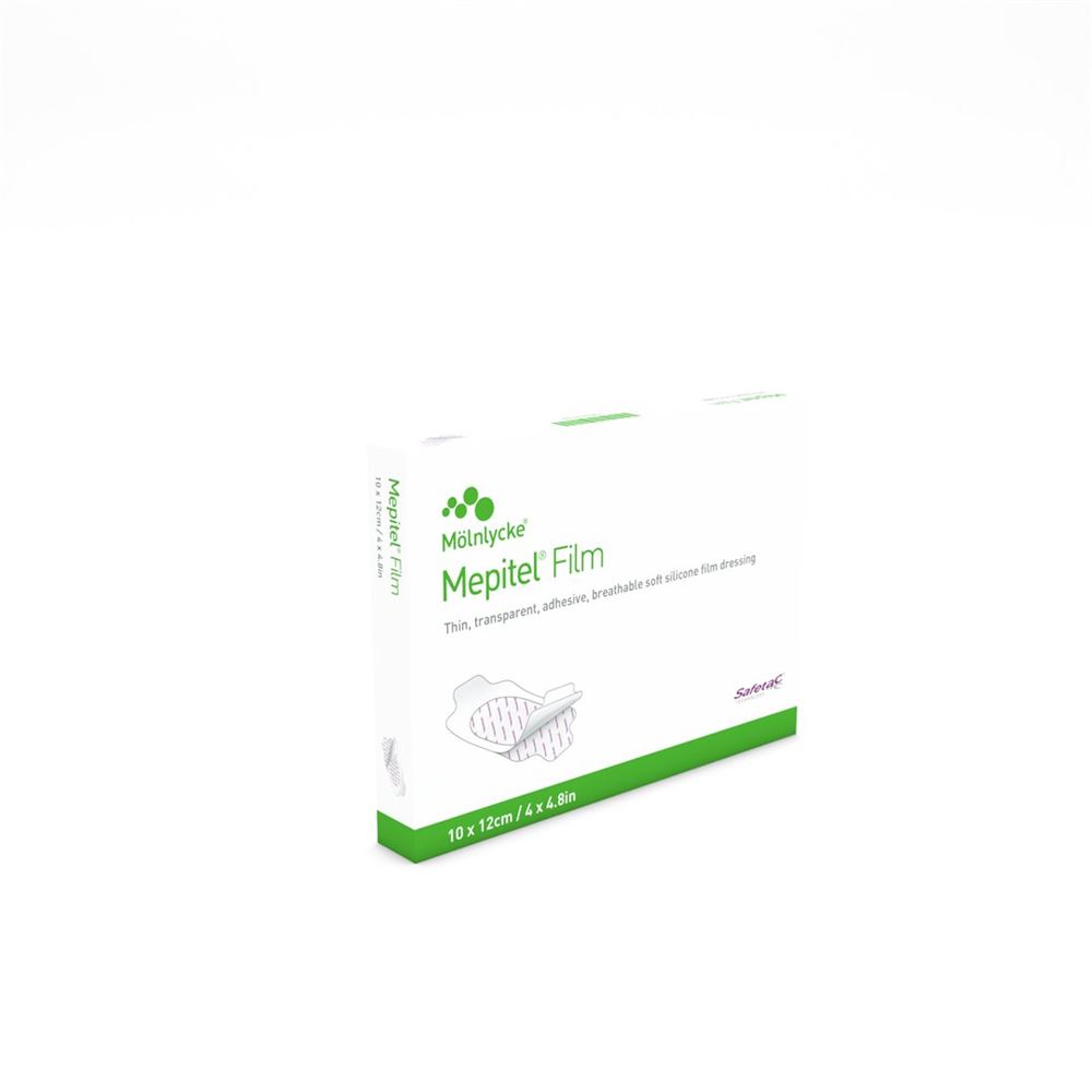 Mepitel film Safetac 10x12cm 10 pce