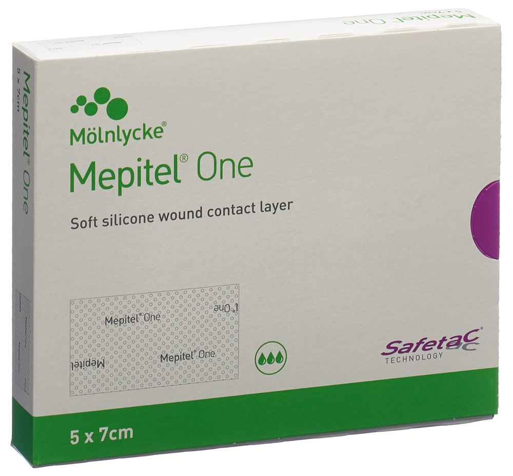 Mepitel One medicazione per ferite 5x7cm 5 pezzi