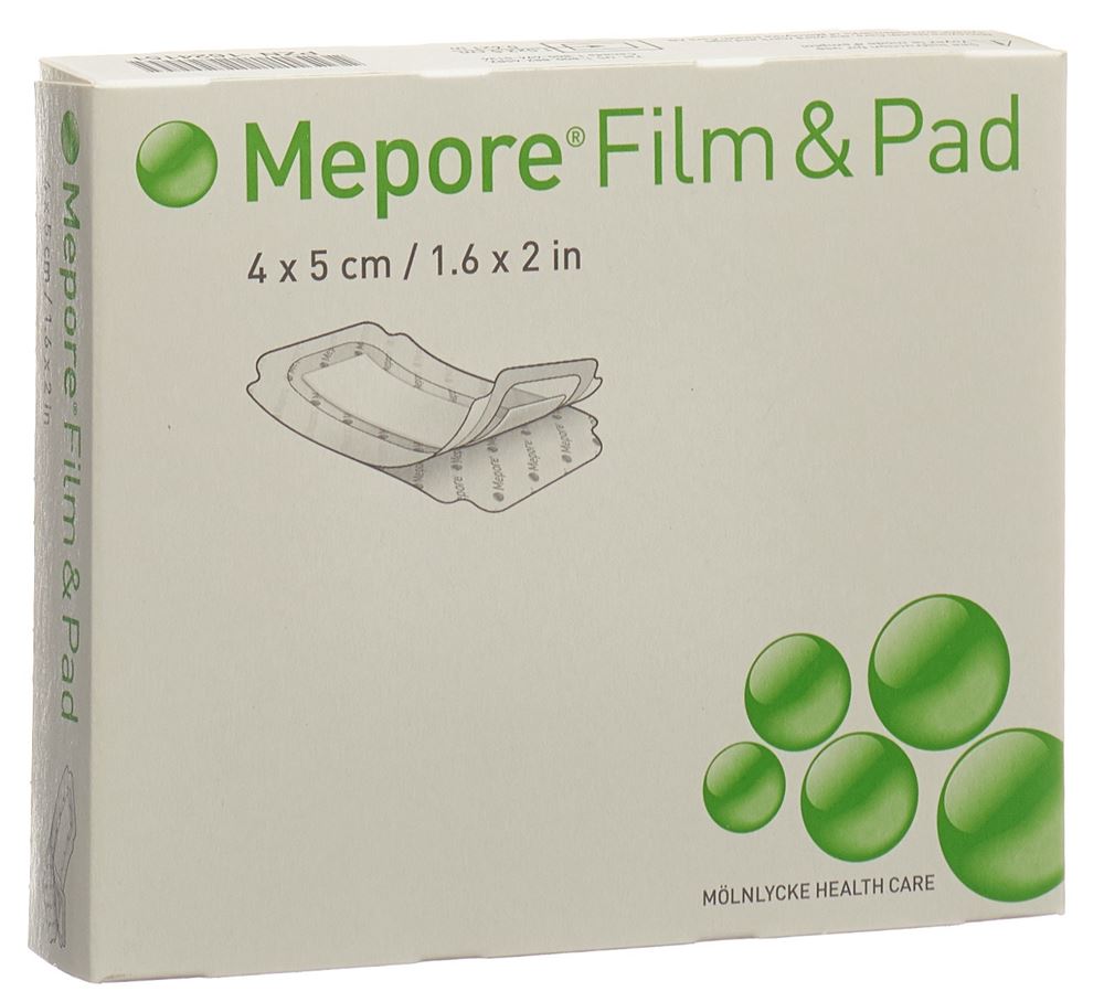 Image of Mepore Film & Pad 4x5cm 5 Stk