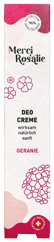 Merci Rosalie Deo Creme Geranie Tb 50 ml