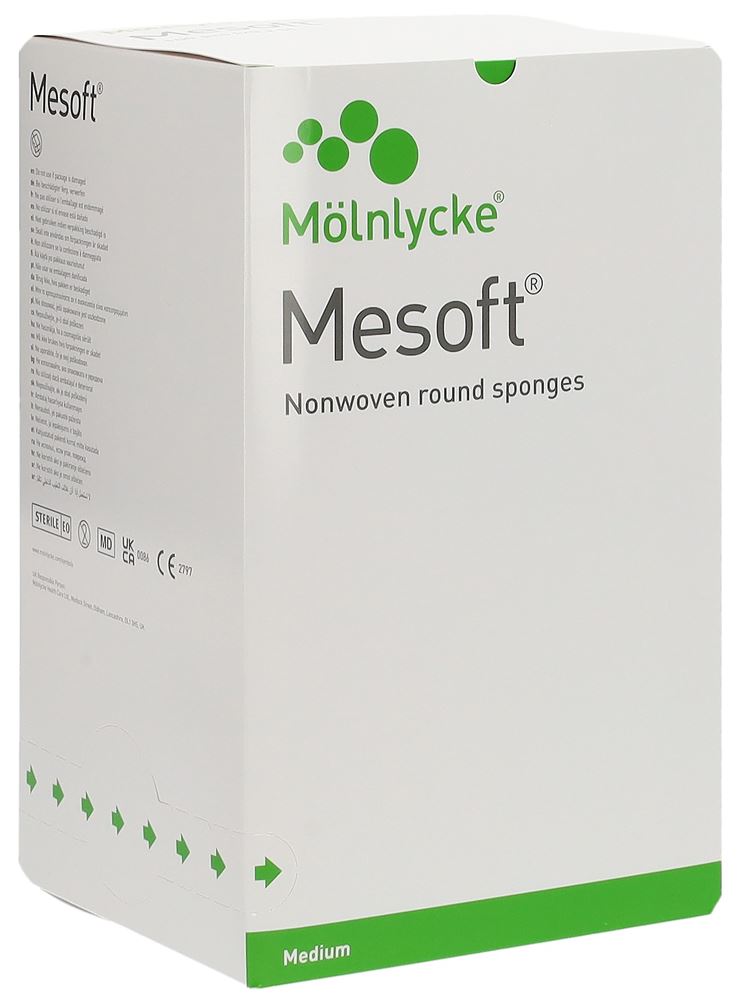 Mesoft NW Rundtupfer 35mm steril 20 x 5 Stk