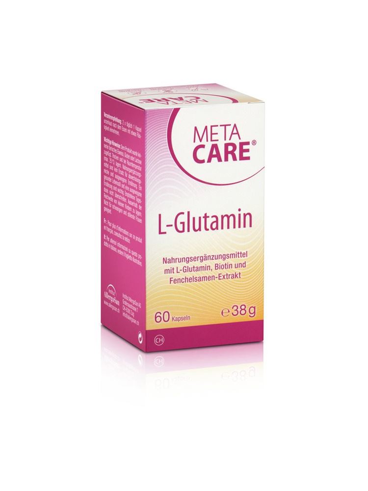metacare L-Glutamin caps bte 60 pce