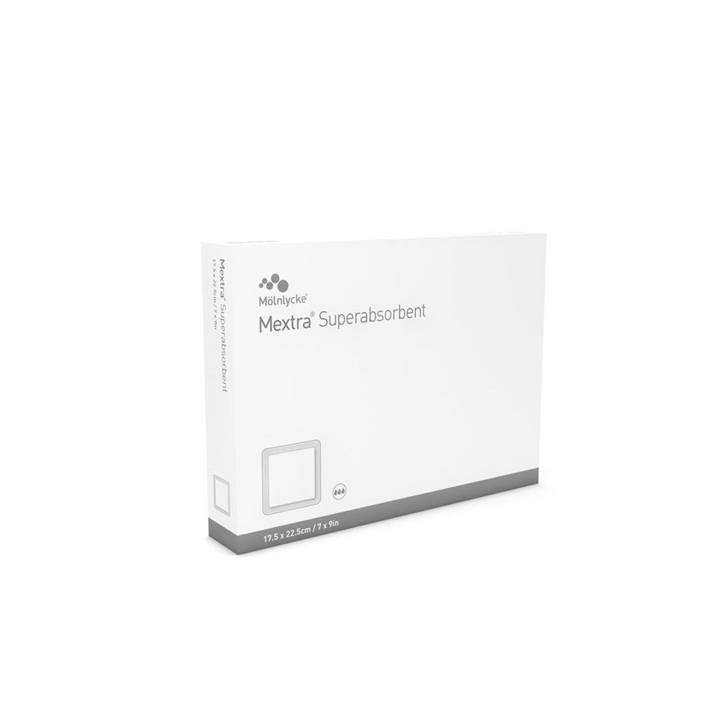 Image of Mextra Superabsorbent 17.5x22.5 cm 10 Stk