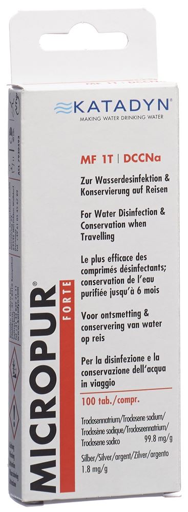 Micropur Forte MF 1T Tabl 100 Stk
