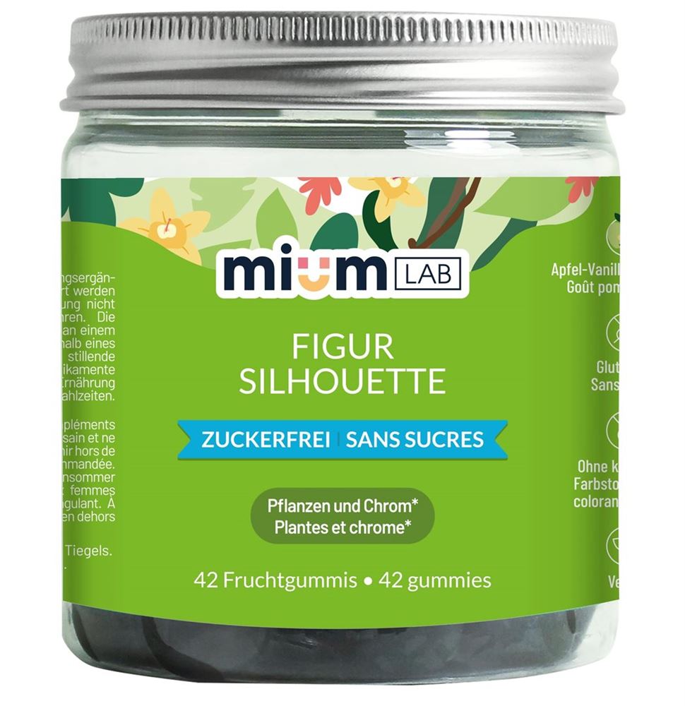 MiumLab gummies silhouette scatola 42 pezzi