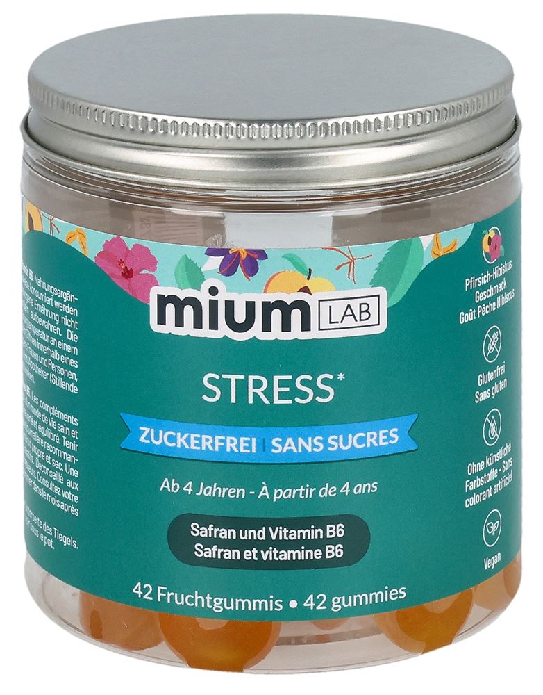 MiumLab Gummies Stress Ds 42 Stk