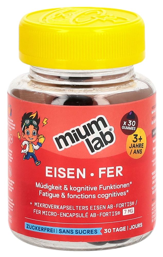 MiumLab Kids Gummies Eisen Ds 30 Stk