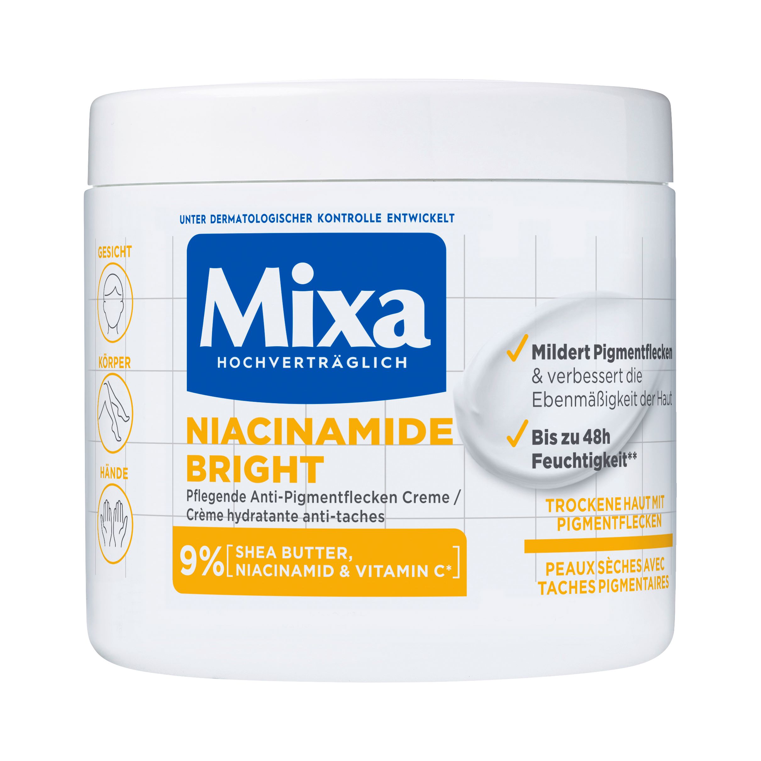 Mixa Niacinamide Bright Lotion 400 ml