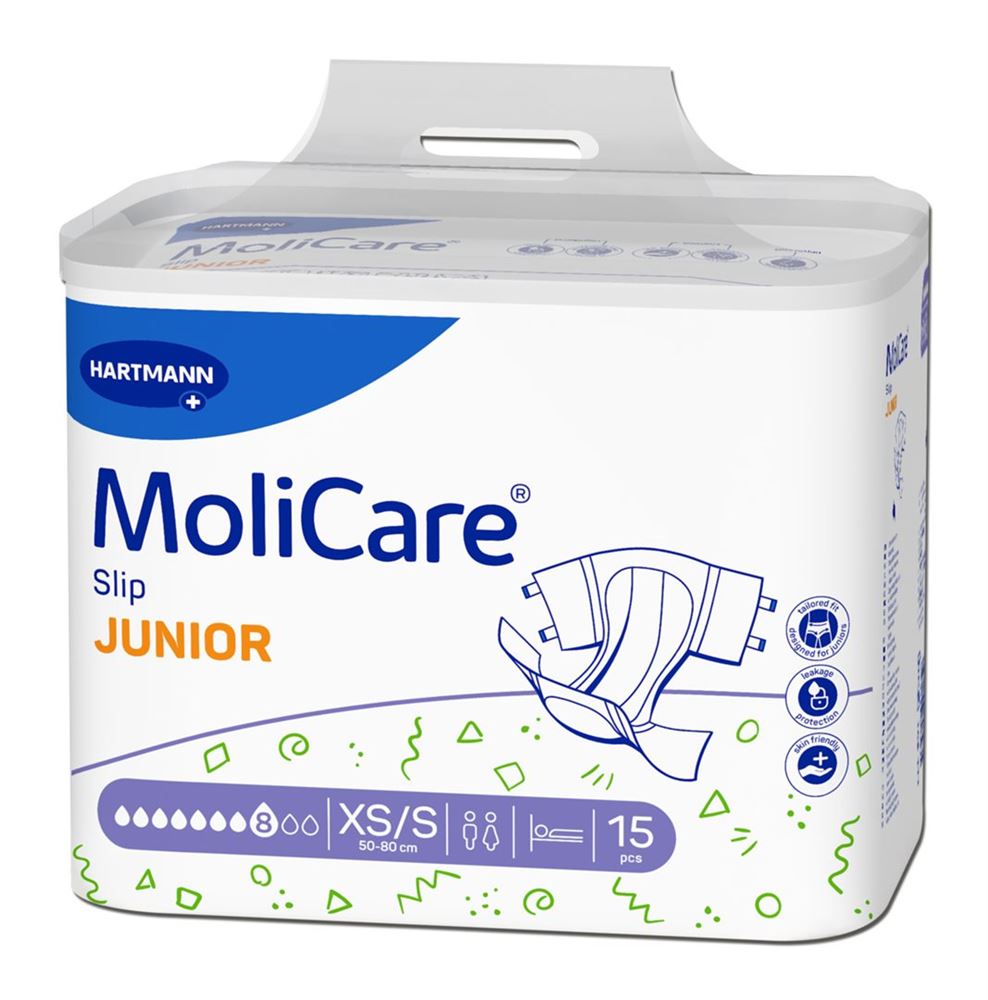 MoliCare Slip Junior Xs/S 8 Drops sach 15 pce