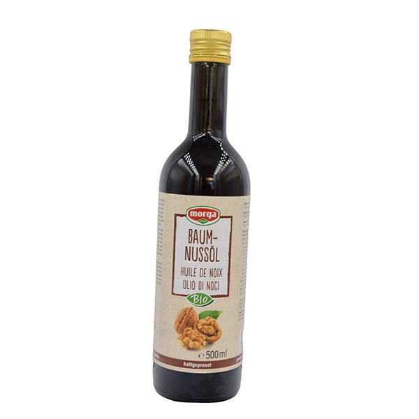 Image of Morga Baumnussöl kaltgepresst Bio Fl 5 dl