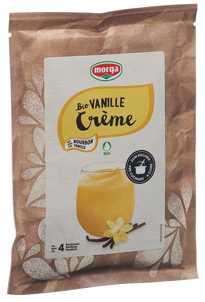Morga Bio Creme Pulver Vanille Curcuma Btl 70 g