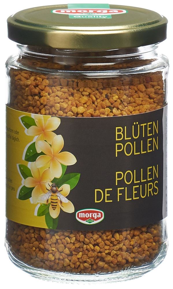 morga pollen de fleurs verre 225 g