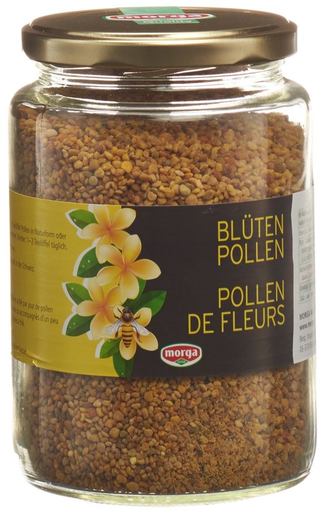 morga Blütenpollen Glas 450 g