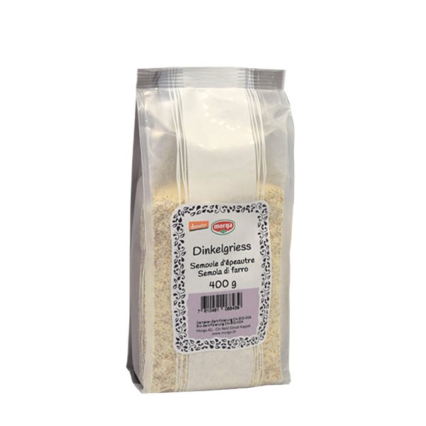 Image of Morga Dinkelgriess Bio Demeter Btl 400 g