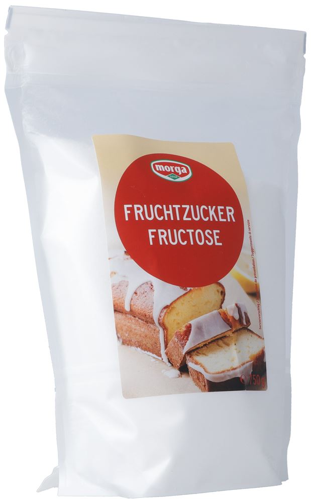 Morga Fruchtzucker Beutel 750 g | Lebensmittel | Natürliche Süssstoffe | Fructose Monosaccharid