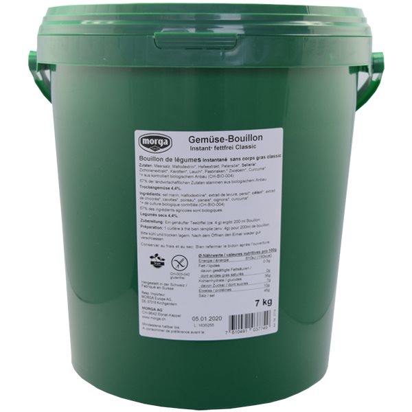 Image of Morga Gemüse Bouillon fettfrei 7 kg