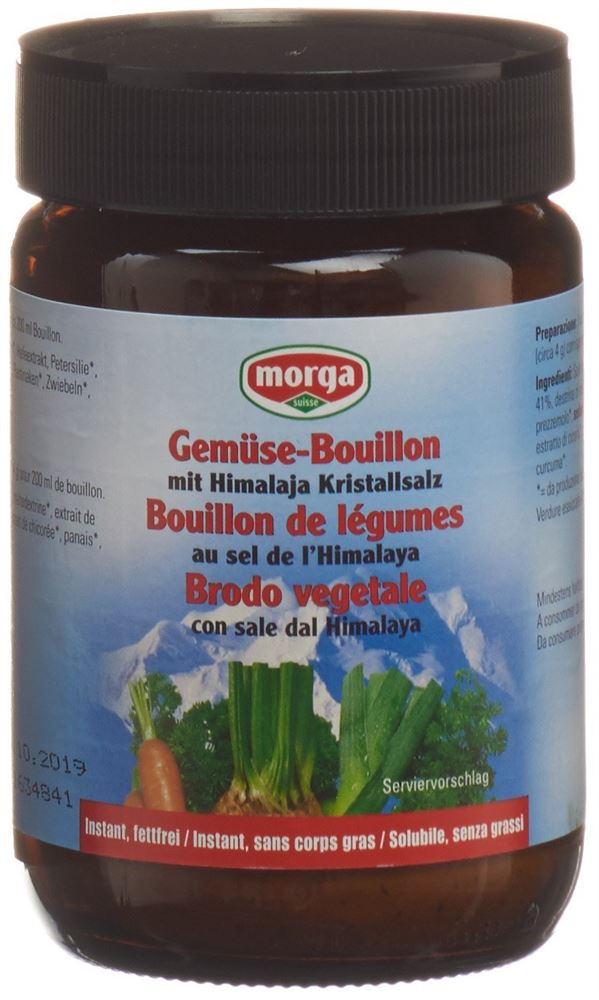 Morga bouillon de légumes au sel de l'Himalaya 200 g