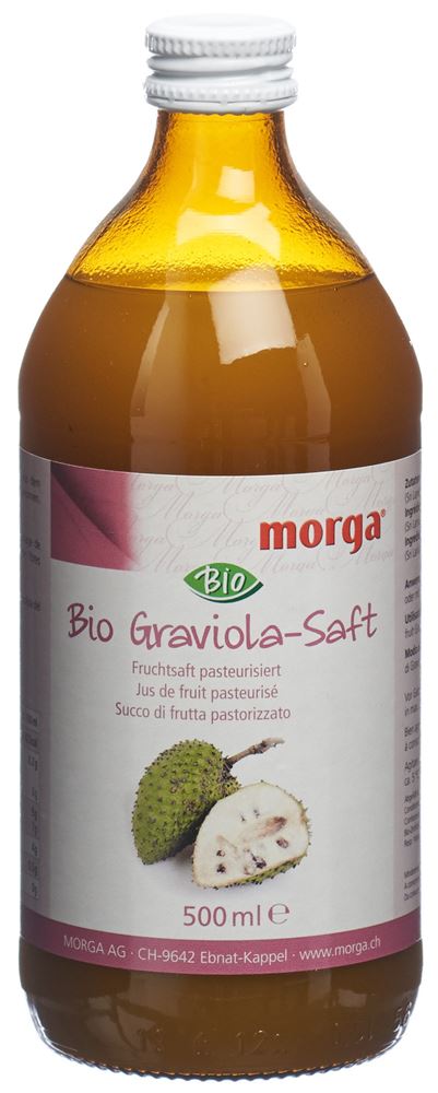 Image of Morga Graviola Saft Bio Fl 500 ml