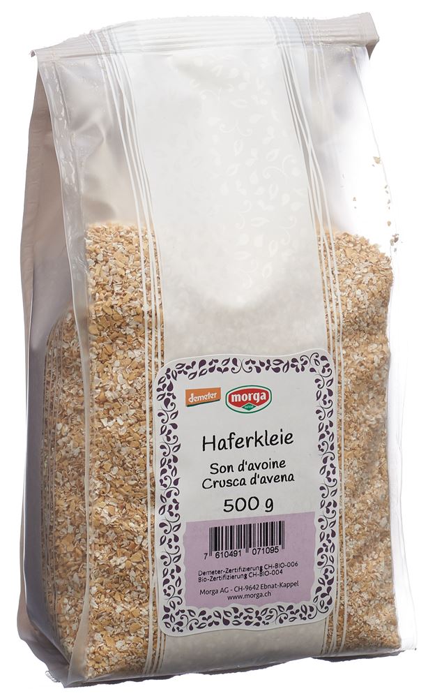 Image of Morga Haferkleie Demeter Btl 500 g