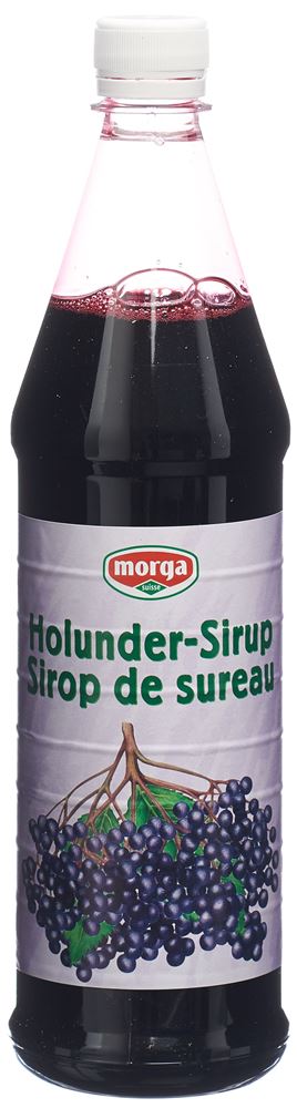 Morga sciroppo di sambuco flacone Pet 7.5 dl