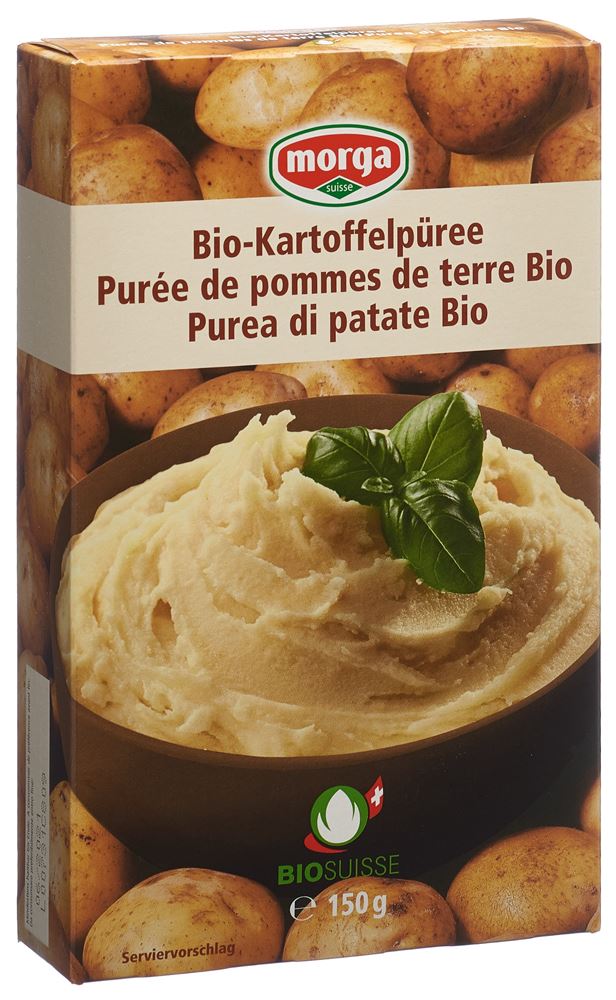 Morga purée de pommes de terre bio bourgeon 150 g
