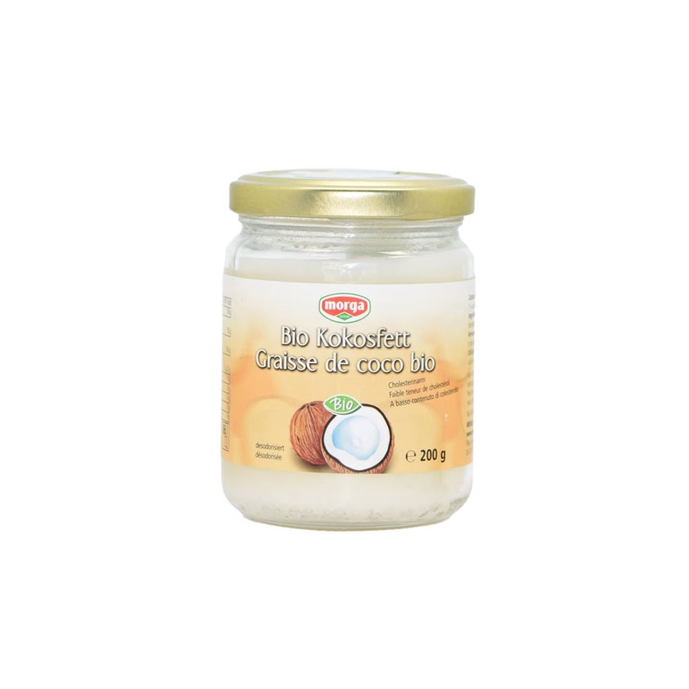 Morga grasso di cocco Bio 200 g